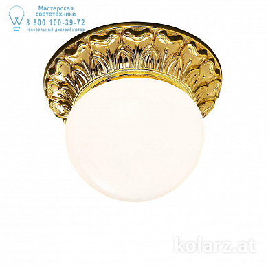 Kolarz MILADY 0298.11.15 потолочный светильник французское золото белый ø16cm высота 12cm 1 лампа g9