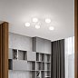 Потолочный светильник Hermes PL5 D60 Ideal Lux 316697, латунь — фото 4