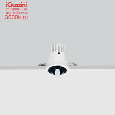 MV81 Reflex iGuzzini Fixed circular recessed luminaire - Ø 75 mm - neutral white - wide flood optic - UGR<19