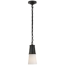 Robinson Small Pendant бронза с белым стеклом