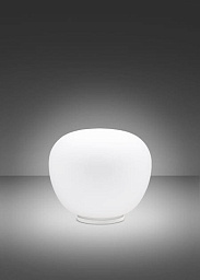 F07B05 E27 Fabbian Lumi настольная лампа с круглым матовым плафоном