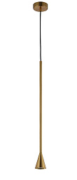 ENERO SP1 BRASS Crystal Lux ENERO подвесной светильник с вытянутым корпусом латунного оттенка