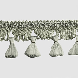 Fabric Lamp Tassel - Elephant Grey Rothschild and Bickers Fabric декоративная текстильная отделка для светильников с кистевыми элементами