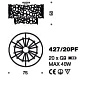 IDL Bubbles 427/20PF Chrome потолочный светильник