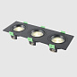 CLT 002C3 BL V2 Crystal lux Invisia Светильник встроенный GU10 50W — фото 2