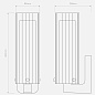 Настенный светильник Astro Lighting Ottavino матовый брашированный латунь — фото 5