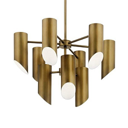 Trentino 9 Light Chandelier Natural Brass люстра 52162NBR Kichler