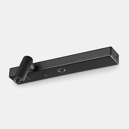336787 Ideal lux Bonne nuit настенный светильник черного цвета с поворотным цилиндрическим плафоном