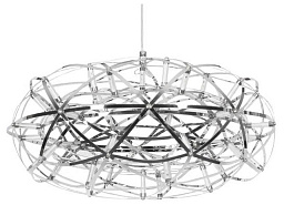 1898/750 Chrome Loft It Raimond подвесной светильник сферической формы из переплетенных линий