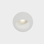 Recessed wall lighting IP65 Bat Round Oval LED 2.2W 2700K White 45lm