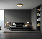 ACB Iluminacion Isia 3453/60 Потолочный светильник Tech Gold LED 1x55W 3000K 5250lm, CRI-90, интегрированный светодиод, затемненный симистор — фото 2
