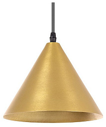 A7033SP-1BK Arte Lamp David подвесной светильник с коническим плафоном золотого оттенка