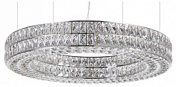4927/98L Odeon Light Panta подвесной светильник с каскадом хрустальных колец