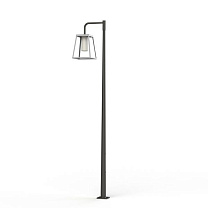 Lampiok 4 N° 4; Satin-finish cylindrical Built-in LED 3000°K warm white 36W bicolore; Silk grey