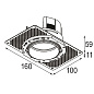 11624530 Modular Accessories Утопленное кольцо Ø70 — фото 1