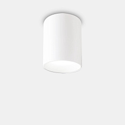 341781 Ideal Lux NITRO PL ROUND D08 BIANCO 2700K потолочный светильник белый
