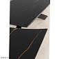 86736 Раздвижной стол Twist Black 120(30+30)x90см Kare Design