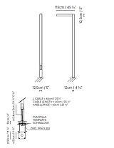 ZENETE 400-1 LED1 GREY-WOOD LED 23,6W 3300lm 700mA 420 x 80 x 32 cm; ZENETE 400-1 LED1 CORTEN 3000K CRI≥90 110-230V VOL 1,075 m³; ZENETE 400-1 LED2 GREY-WOOD LED 2 x 23,6W 6600lm 700mA 420 x 80 x 32 cm; ZENETE 400-1 LED2 CORTEN 3000K CRI≥90 110-230V VOL 1