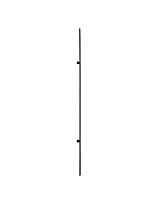 LED Module Aluminium Black 35Watt 24V 2400Lm IP20 3000K L:150.8 W:4 H:3.6 cm