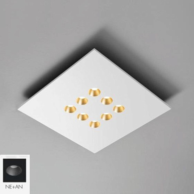 Confort Icone Потолочный светильник квадратный черный i-c-0355