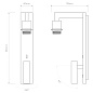 1222020 Ravello LED Reader Astro lighting светильник для чтения бронза — фото 5