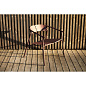 507210634080 NOVO AYTM Кресло с металлическим основанием и полукруглой спинкой кирпичного цвета — фото 1