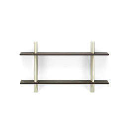 21302722 Vitra Rayonnage Настенная книжная полка дуб/белый
