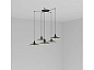 62805-5L LANG GREEN PENDANT LAMP E27 5L подвесной светильник Faro barcelona — фото 1