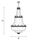 VE 829 66 люстра Masiero