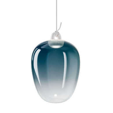 21812 8627 Lodes Oblò SP M LED дизайнерская люстра из выдувного стекла синий