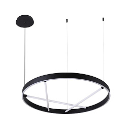 A1874SP-45BK Arte Lamp RICCO подвесная люстра с двумя кольцами светодиодная
