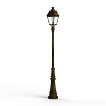 Avenue 3 N° 7; Clear glass E27 105W; Gold patina