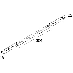 SPM20 - AIR KIT 1 ADAPTER SET Delta Light PR SPLITLINE адаптерный комплект для трековой системы