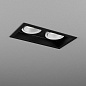 Встраиваемый светильник AQForm SQUARES next 50x2 LED recessed — фото 2