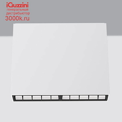 QI80 Laser Blade XS iGuzzini Ceiling-mounted linear Wall Washer- 10 LED section - Longitudinal Glare Control