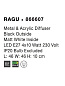 866607 RAGU Novaluce светильник LED E27 4x10Вт 230В IP20