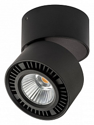 214817 Lightstar Forte muro накладной потолочный светильник цилиндрический черный