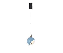 Подвесной светильник Kink Light Тимо голубой 07529-1A,05