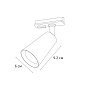 A2354PL-1BK Arte Lamp Cintura светильник для магнитного трека GU10 1х35W — фото 2
