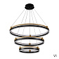 Люстра Crystal Lux FERNANDO SP158W LED BLACK/GOLD