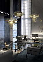 Pendant Lamp GRAVITY Origin gold