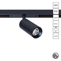 A7490PL-1BK Arte Lamp OPTIMA магнитный светильник на штанге для трековой системы 48V