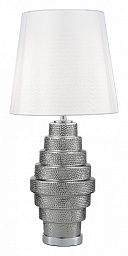 SL1001.104.01 ST-Luce Rexite настольная лампа, 40Вт, дымчатый;хром
