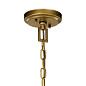 Morrigan 15" 4 Light Mini Chandelier Natural Brass люстра 42496NBR Kichler — фото 3