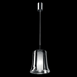 3579 Leucos Cloche подвесной светильник с металлическим плафоном в форме колокола