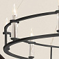 Rosalind 50" 10 Light Chandelier Black люстра 52491BK Kichler — фото 1