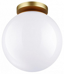 4248/1C Odeon Light Bosco накладной светильник с белым стеклянным плафоном