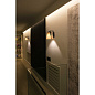 29844 STOOD BLACK WALL LAMP + WOOD E27 MAX 20W настенный светильник Faro barcelona — фото 5