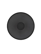 Sandy Black Steel, Aluminium & Acrylic LED 14Watt 2240-240Volt 757Lm IP20 2700-3000-4000K CCT by Dip Switch D:35.5 H:10 cm