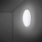 F07G55 01 Fabbian Lumi White AP PL LED M настенный светильник из белого выдувного стекла белый — фото 1